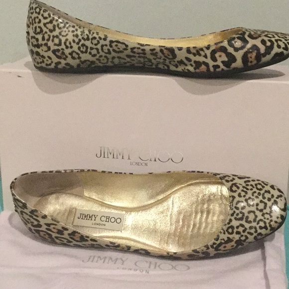 Jimmy Choo leopard weekend flat size 39 - Picture 9 of 9